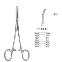 金鐘止血鉗彎有鉤 WD JC3126 20cm 彎有鉤 WD