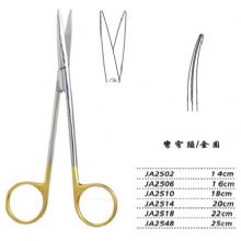 金鐘精細(xì)剪18cm JA2510 18cm 彎窄頭 金圈