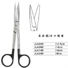 金鐘手術(shù)剪直尖圓 JLA080 14cm 直尖圓 刃口開齒