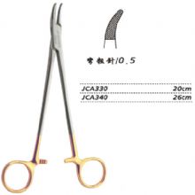 金钟硬质合金镶片持针钳弯 粗针 JCA330 20cm 弯 粗针 0.5