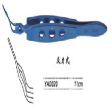 金鐘晶體折疊鑷  YAD020 11cm 反力式