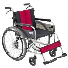 MIKI三貴手動(dòng)輪椅車(chē)MUT-43JD 紅黑色 W717