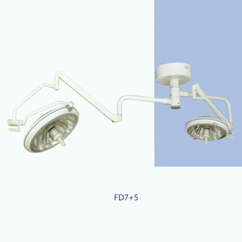 鷹牌手術(shù)無影燈FD7+5 新光源，雙回光型，進(jìn)口臂