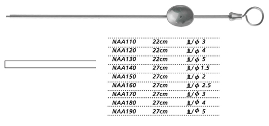 金鐘吸引管27cm 簡(jiǎn)式 NAA140 27cm 簡(jiǎn)式 直 φ1.5