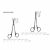 金鐘綜合組織剪特快型 彎 12.5cm 特快型 扁平 彎
