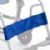 MIKI三貴手動(dòng)輪椅車配件一字型護(hù)腿帶  CRT A19藍(lán)色