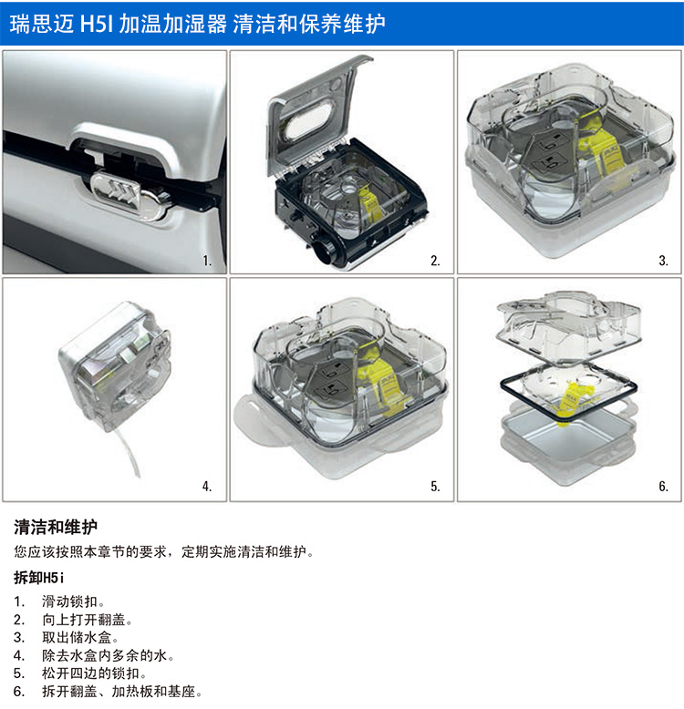 瑞思邁 H5i 加溫濕化器