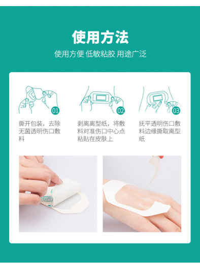 透明敷料1622W 